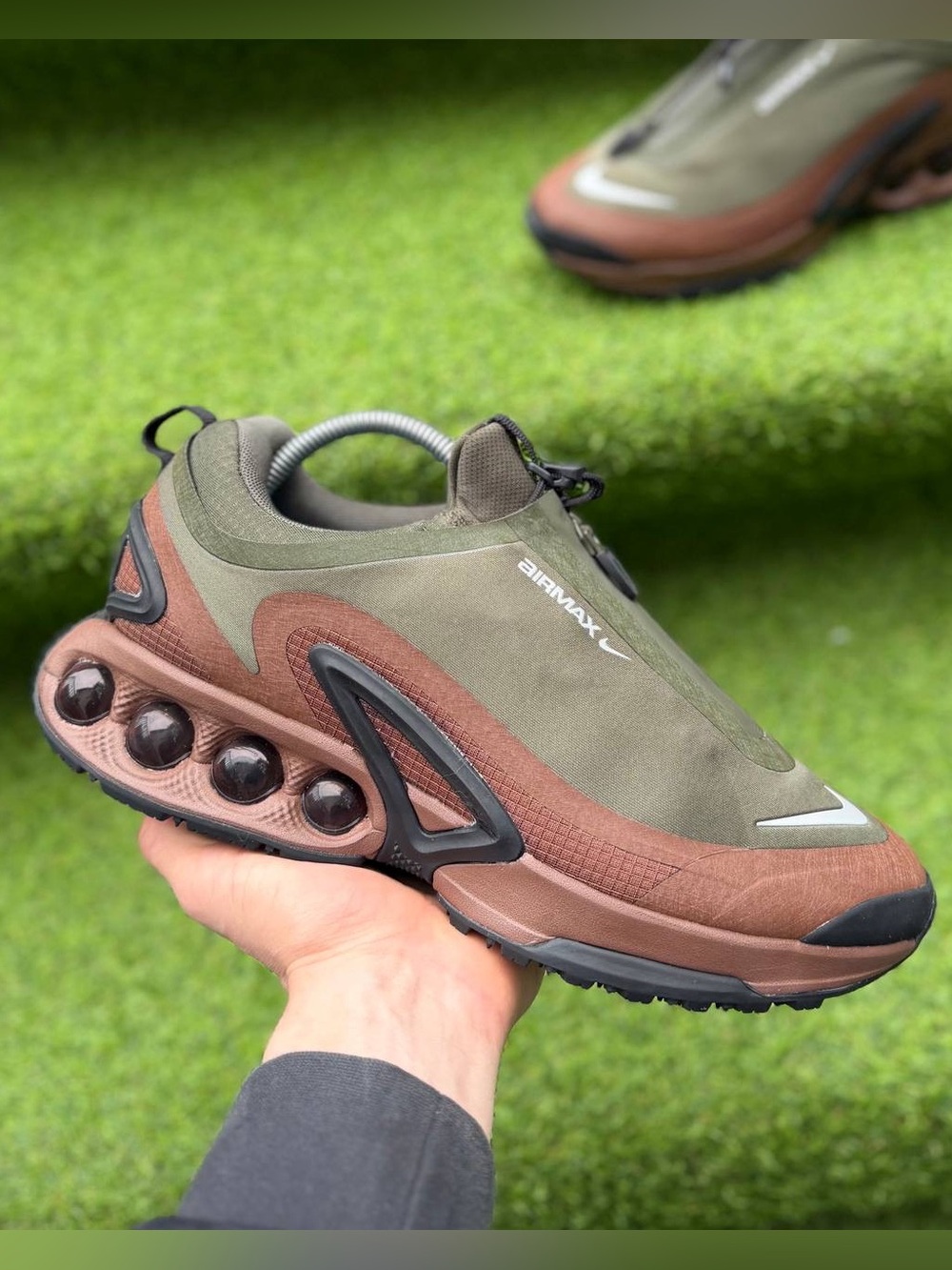 Nike Air Max DN Roam Cargo Khaki/Fauna Brown (Sample) Men’s Shoes - Picture 5 of 6